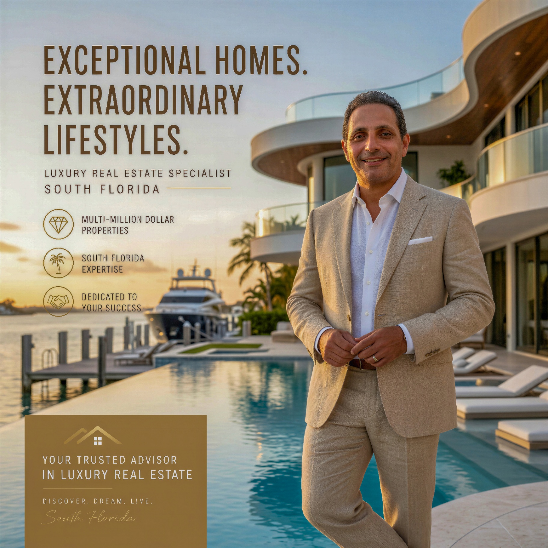 Simon Gedz — Luxury Real Estate Specialist in South Florida